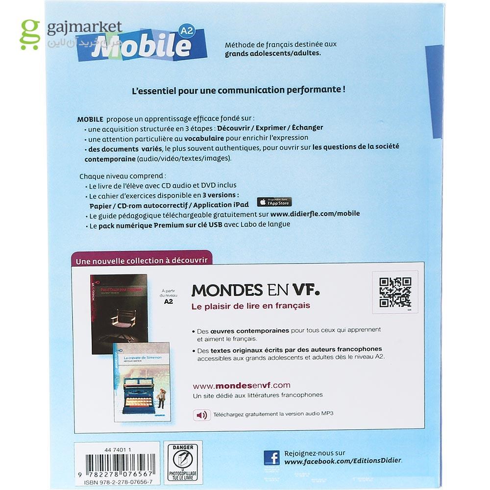 تصویر از Mobile A2 Livre de l'eleve + Cahier d'entrainement