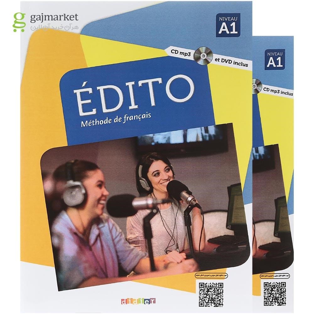 تصویر از Edito A1 Livre de L'eleve + Cahier d'activites