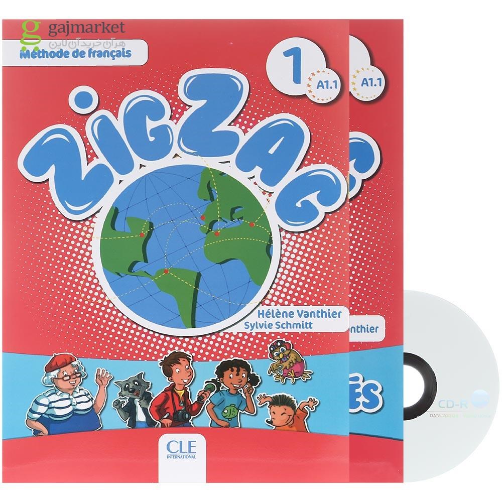 تصویر از Zigzag 1 Livre de L'eleve + Cahier d'activites