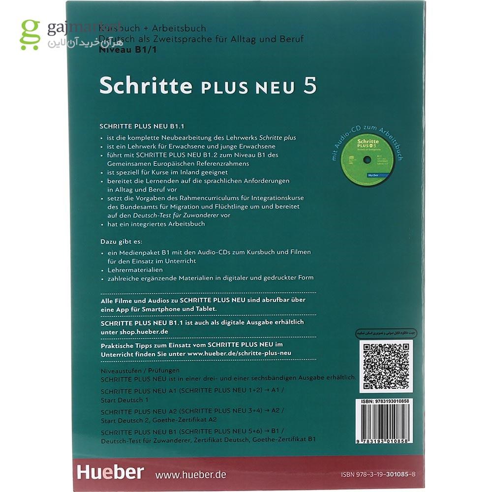 تصویر از Schritte Plus Neu 5 Kursbuch + Arbeitsbuch