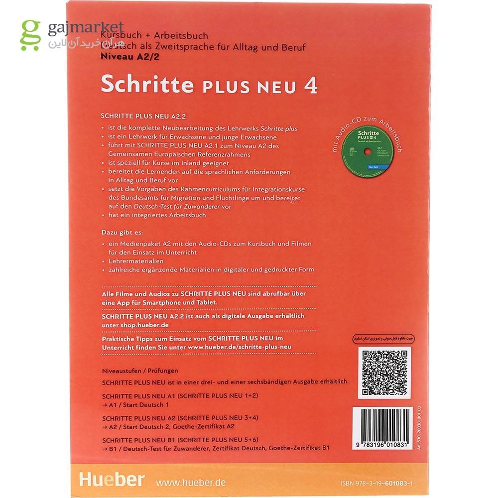 تصویر از Schritte Plus Neu 4 Kursbuch + Arbeitsbuch