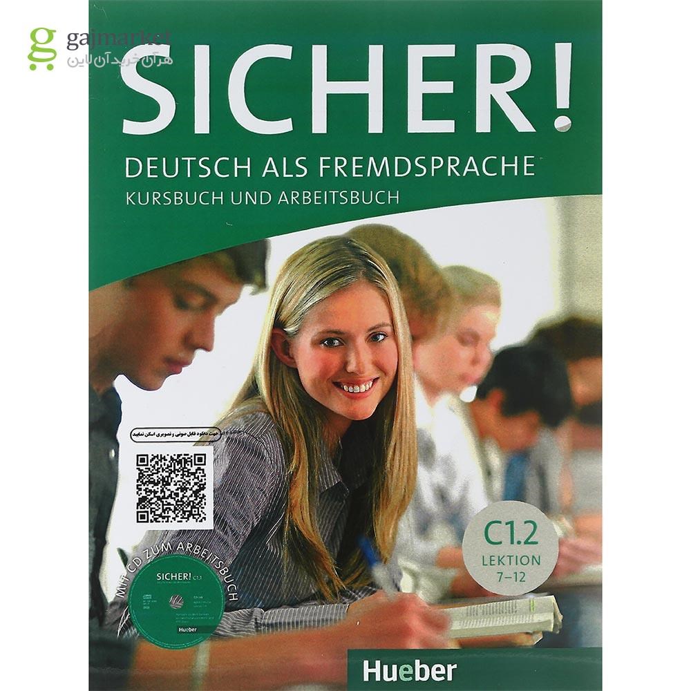 تصویر از Sicher C1.2 Lektion 7-12 Kursbuch + Arbeitsbuch