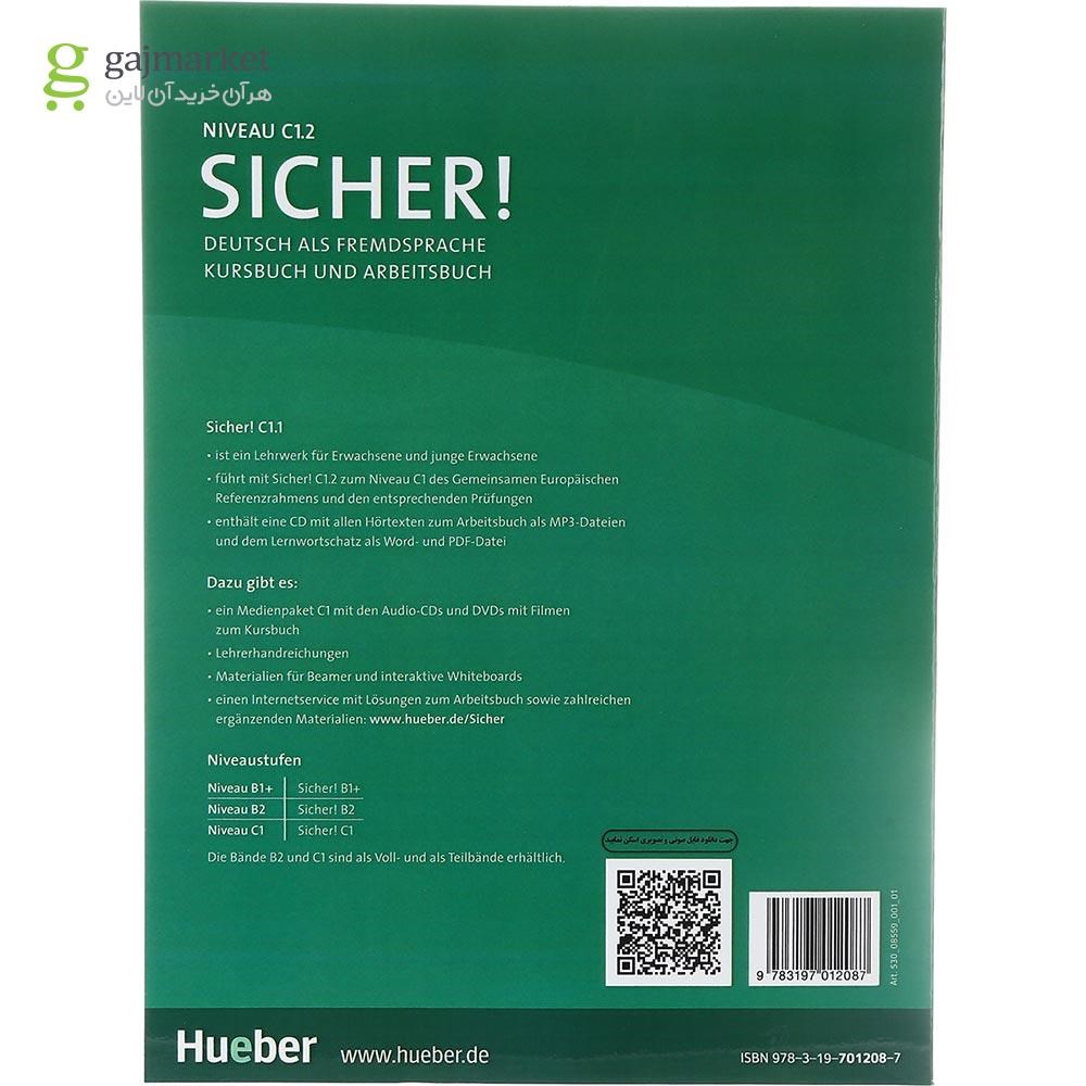 تصویر از Sicher C1.2 Lektion 7-12 Kursbuch + Arbeitsbuch