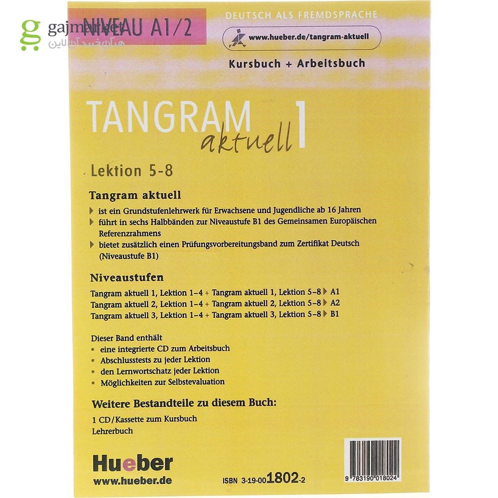 تصویر از Tangram 1 aktuell Lektion 5-8 A1.2 Kursbuch + Arbeitsbuch