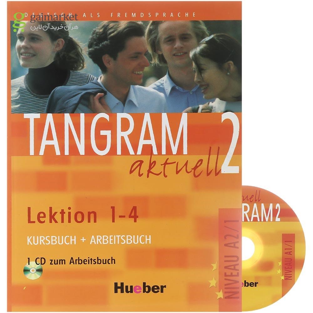 تصویر از Tangram 2 aktuell Lektion 1-4 A2.1 Kursbuch + Arbeitsbuch