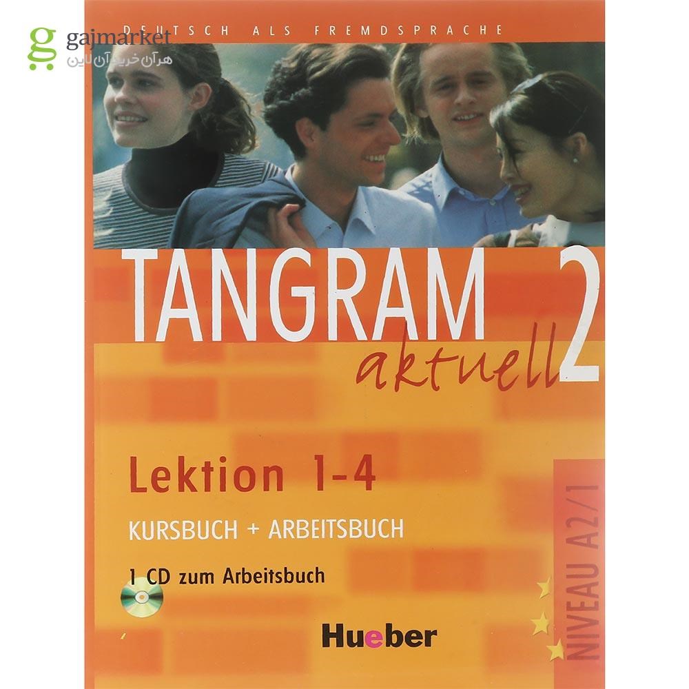 تصویر از Tangram 2 aktuell Lektion 1-4 A2.1 Kursbuch + Arbeitsbuch