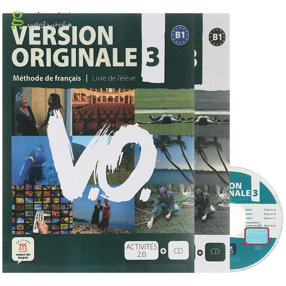 تصویر از Version Originale 3 Livre de l'eleve + Cahier d'exercices