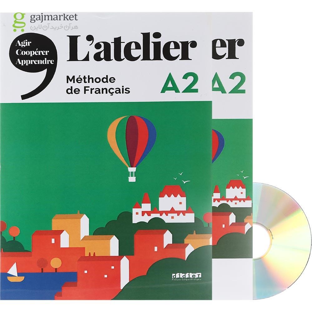 تصویر از L'atelier A2 Livre de L'eleve + Cahier d'activites