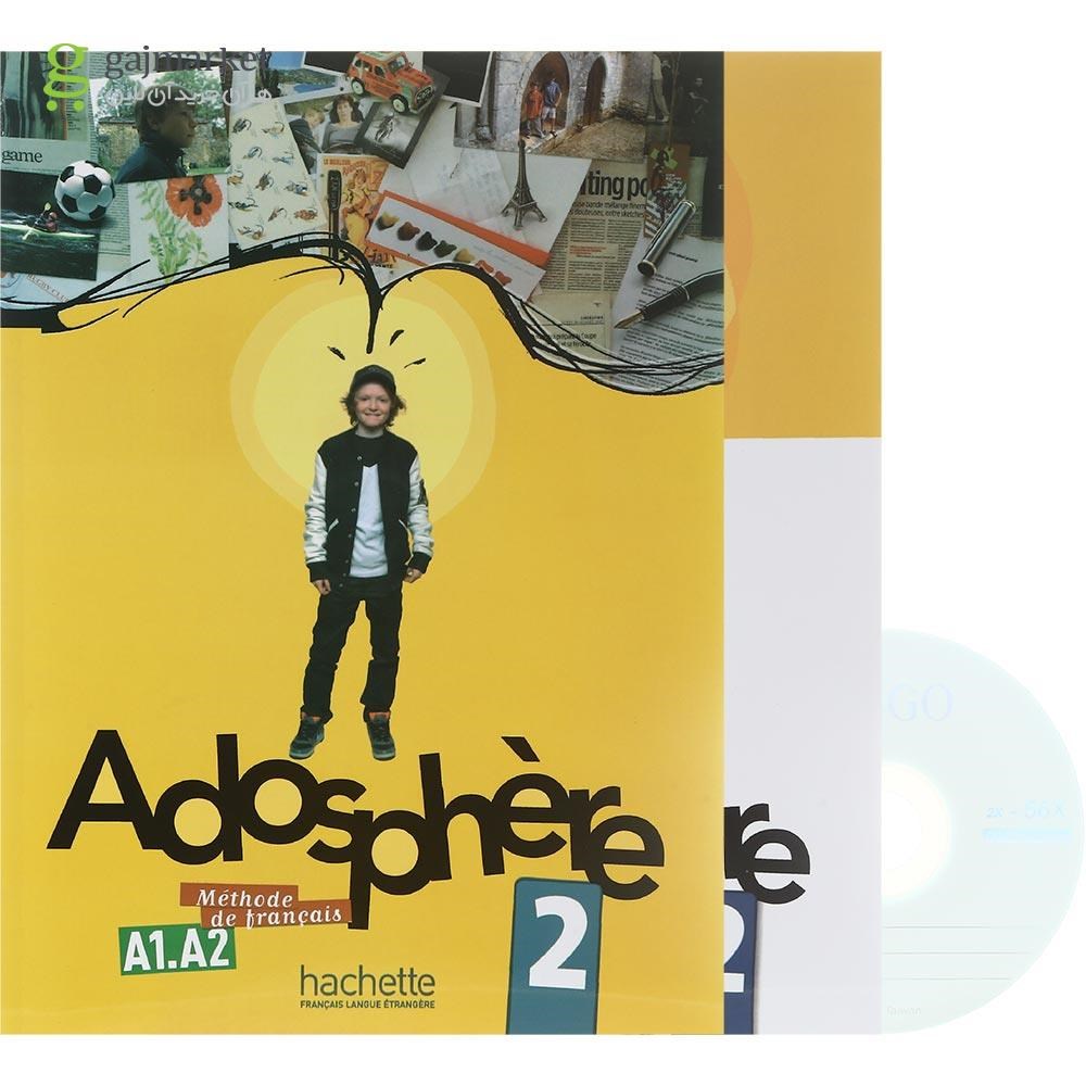 تصویر از Adosphere 2 Livre de L'eleve + Cahier d'activites