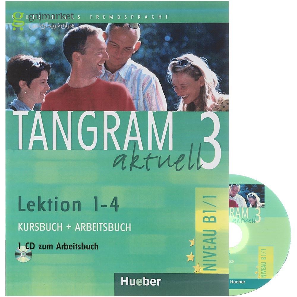 تصویر از Tangram 3 aktuell Lektion 1-4 B1.1 Kursbuch + Arbeitsbuch