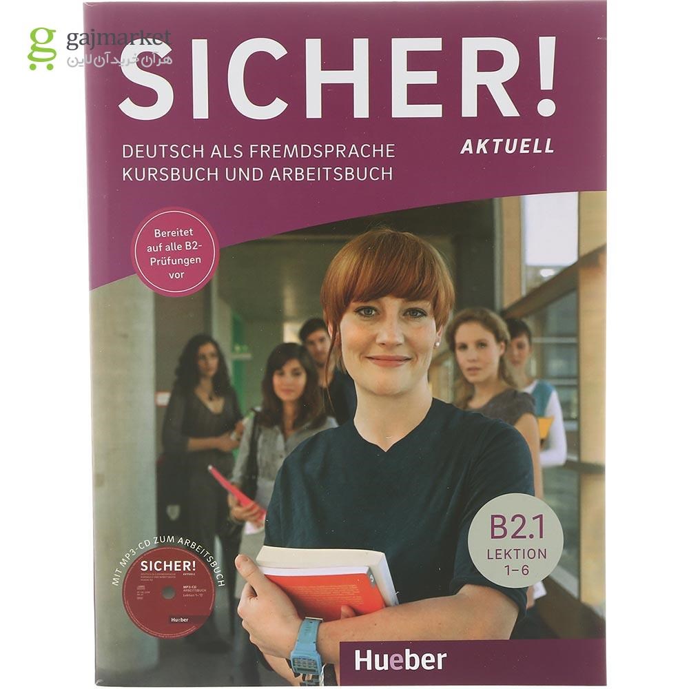 تصویر از Sicher Aktuell B2.1 Lektion 1-6 Kursbuch + Arbeitsbuch