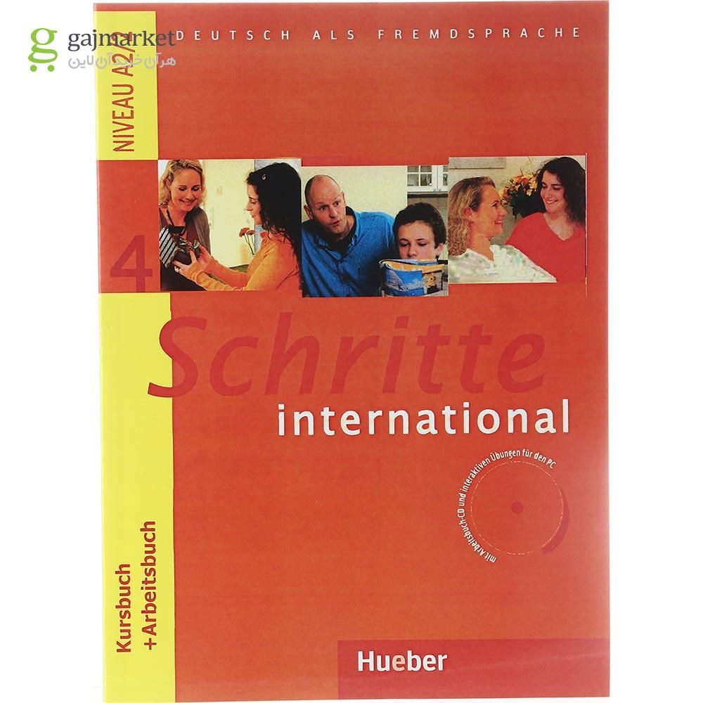 تصویر از  Schritte International 4 Kursbuch + Arbeitsbuch