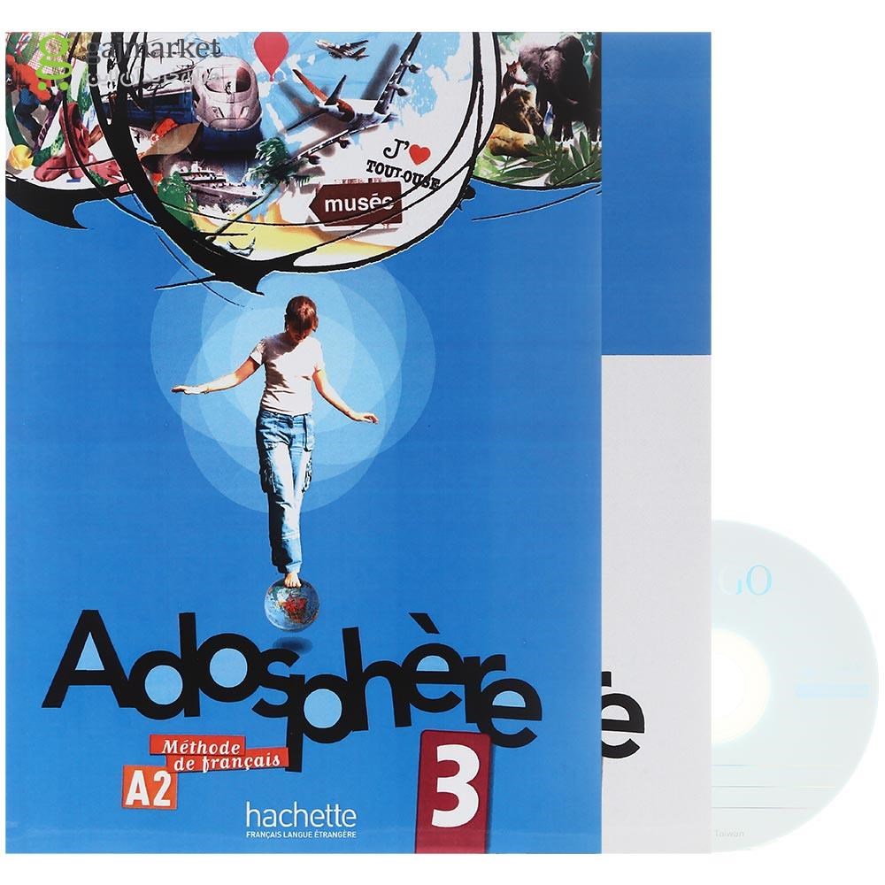 تصویر از Adosphere 3 Livre de L'eleve + Cahier d'activites