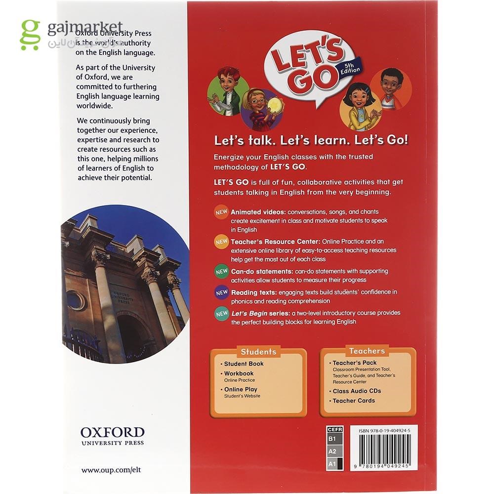 تصویر از Let's Go 1 Fifth Edition Student's Book + Workbook