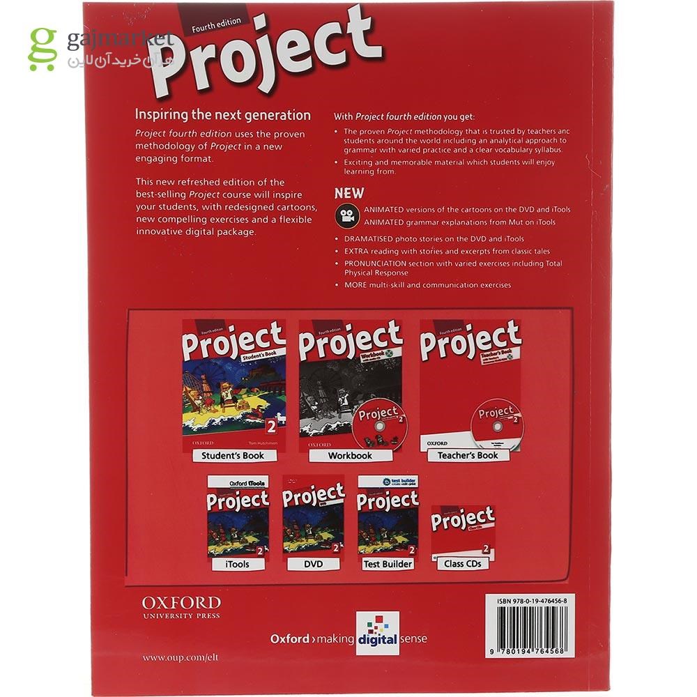 تصویر از Project 2 Fourth Edition Student's Book + Workbook