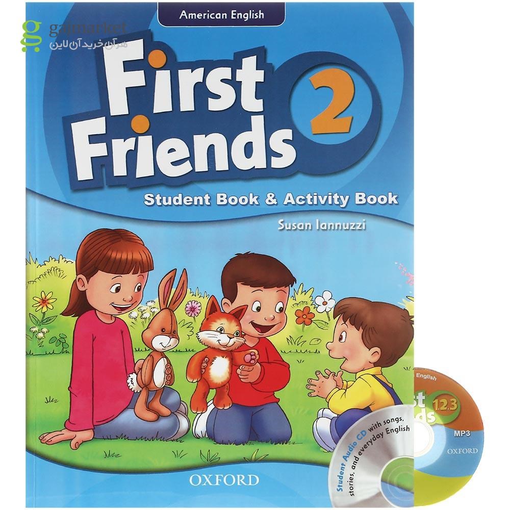 تصویر از American First Friends 2 Student's Book + Activity Book