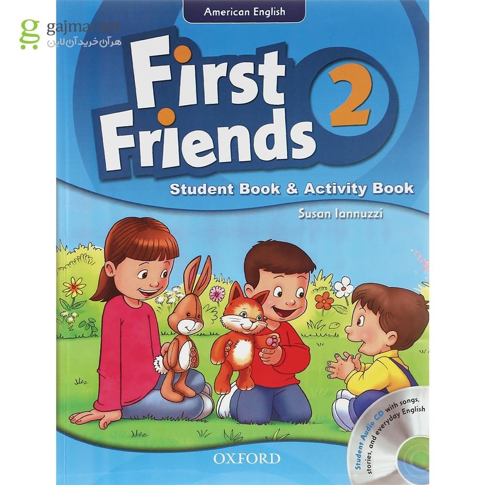 تصویر از American First Friends 2 Student's Book + Activity Book