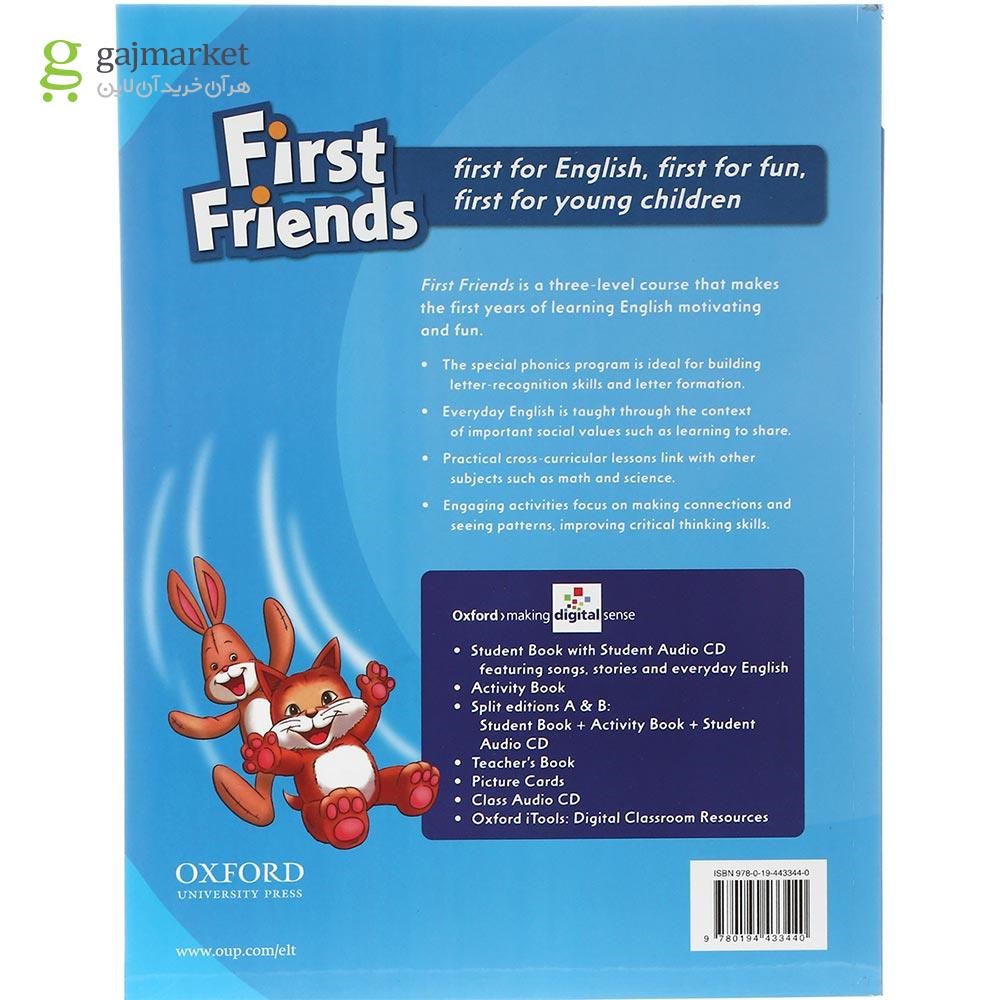 تصویر از American First Friends 2 Student's Book + Activity Book