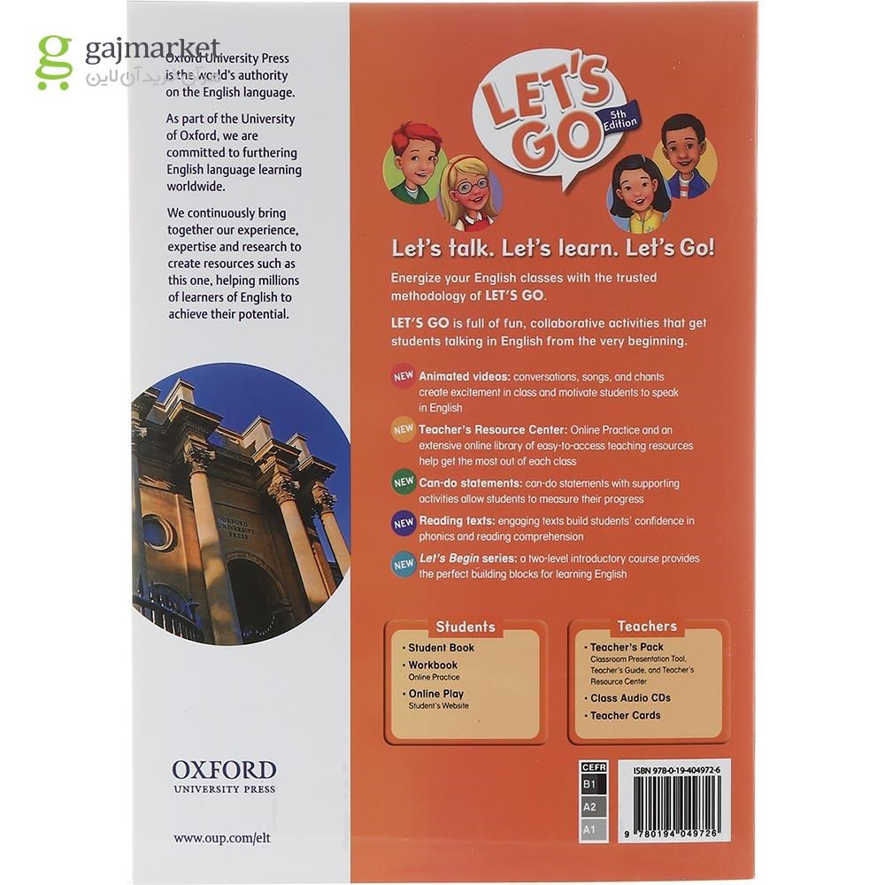 تصویر از Let's Go 5 Fifth Edition Student's Book + Workbook