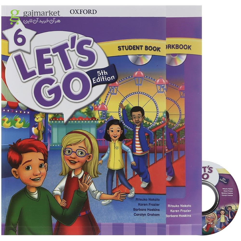 تصویر از Let's Go 6 Fifth Edition Student's Book + Workbook