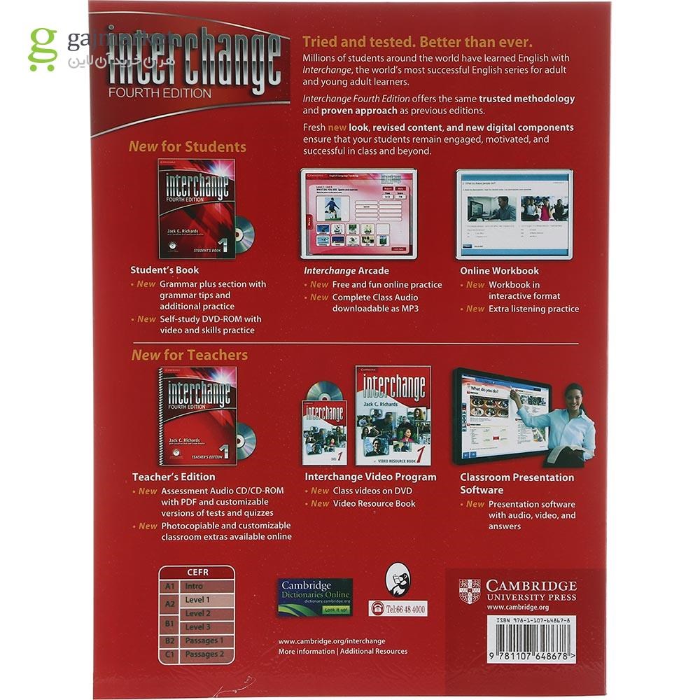 تصویر از Interchange 1 Fourth Edition Student's Book + Workbook