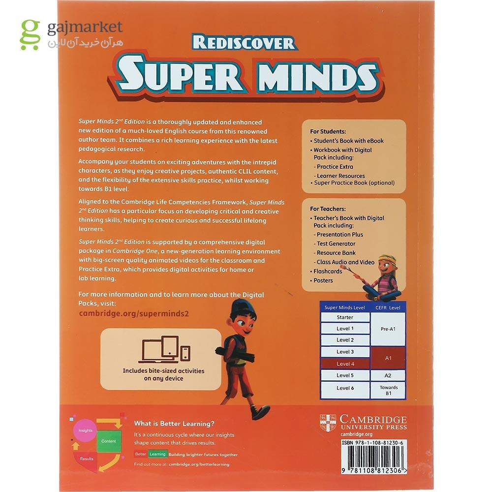 تصویر از Super Minds 4 Second Edition Student's Book + Workbook