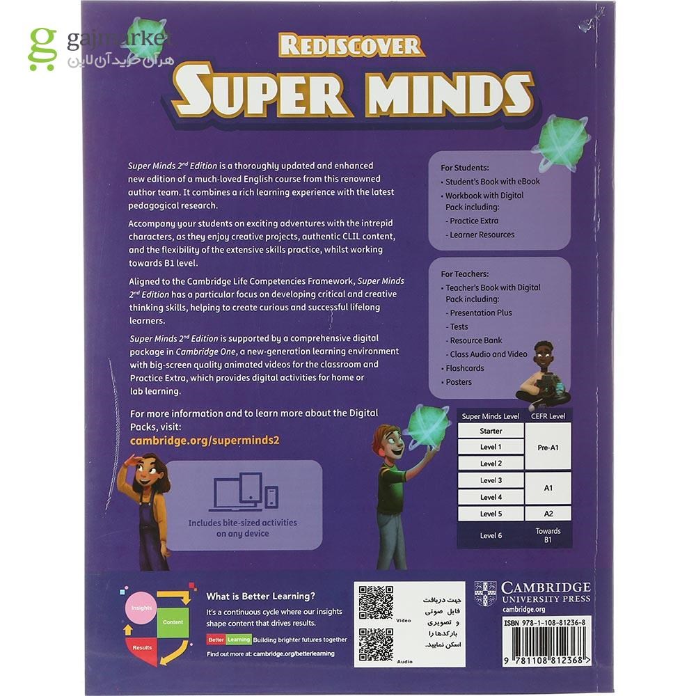 تصویر از Super Minds 6 Second Edition Student's Book + Workbook