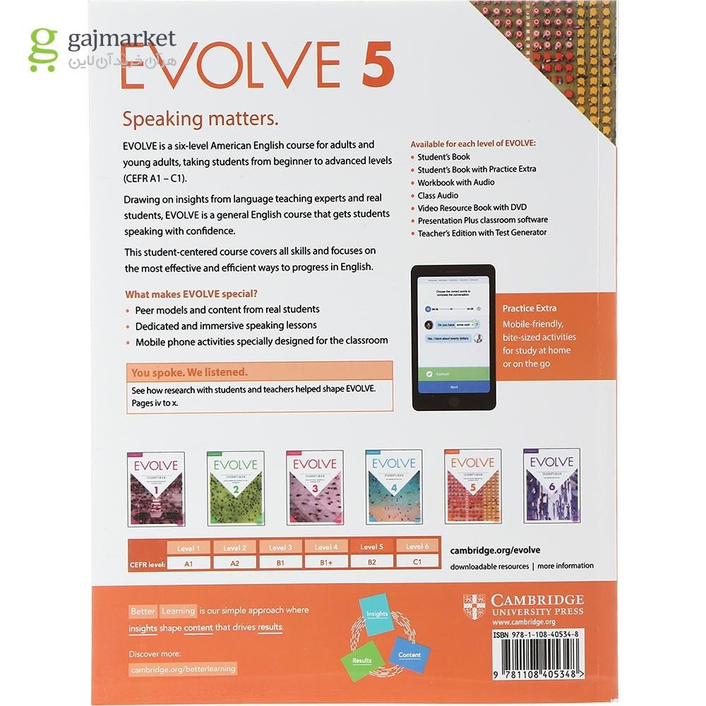 تصویر از Evolve 5 Student's Book + Workbook