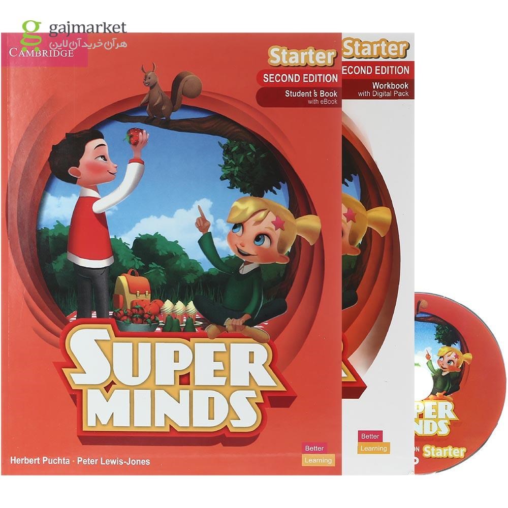 تصویر از Super Minds Starter Second Edition Student's Book + Workbook