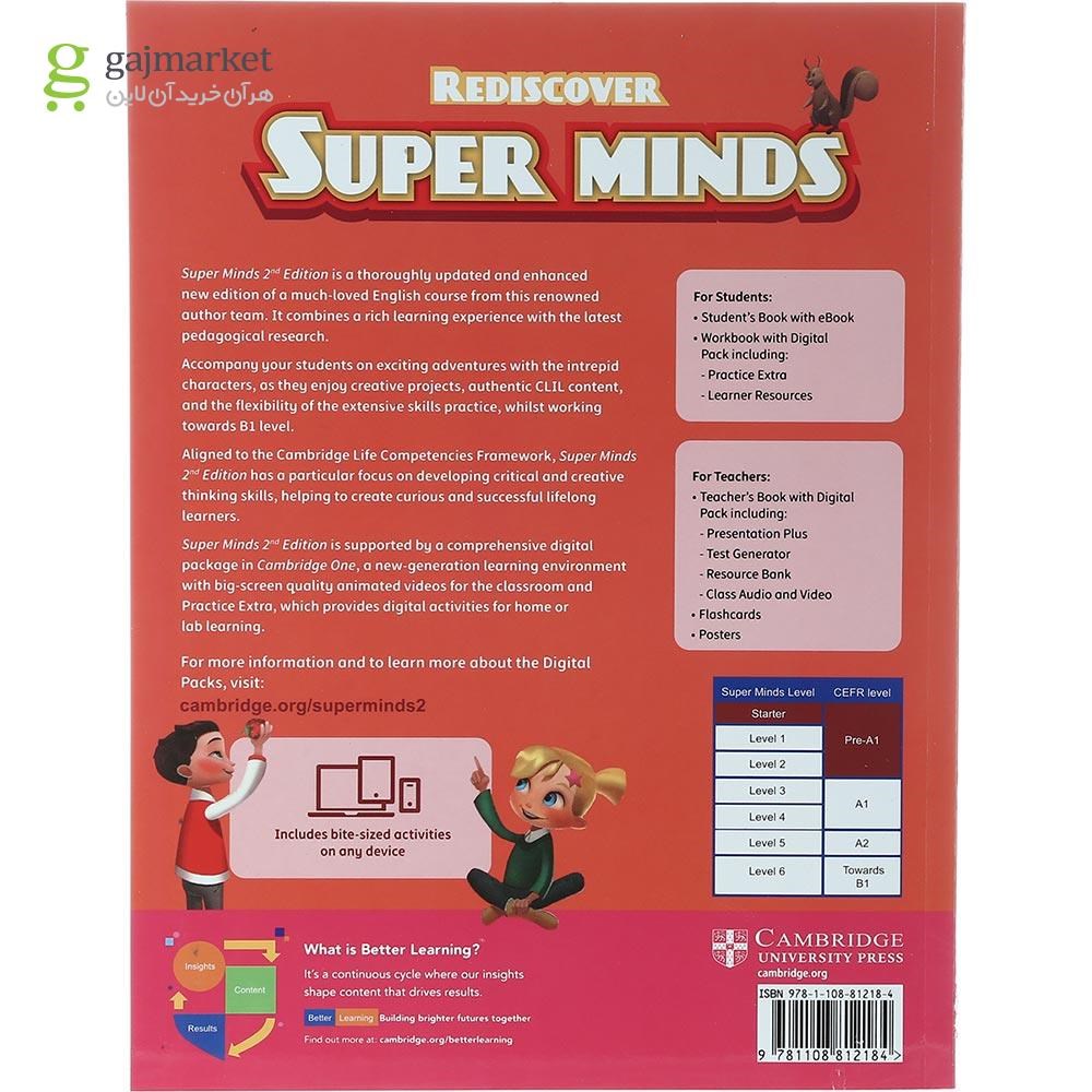 تصویر از Super Minds Starter Second Edition Student's Book + Workbook