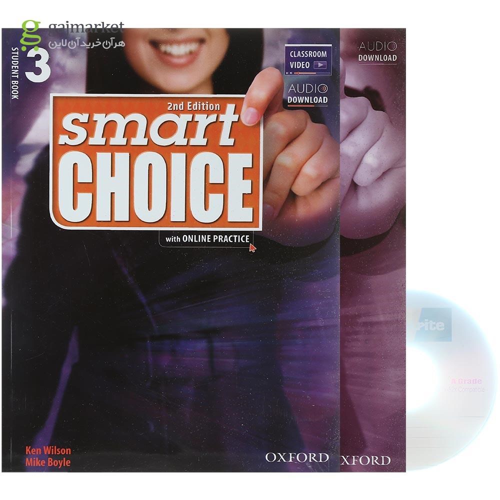 تصویر از Smart Choice 3 Second Edition Student's Book + Workbook