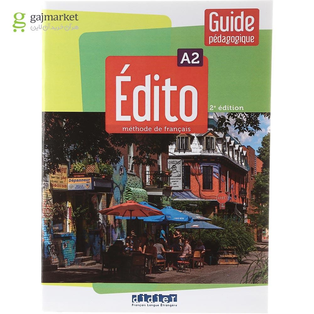 تصویر از Edito A2 2e Edition Guide pedagogique