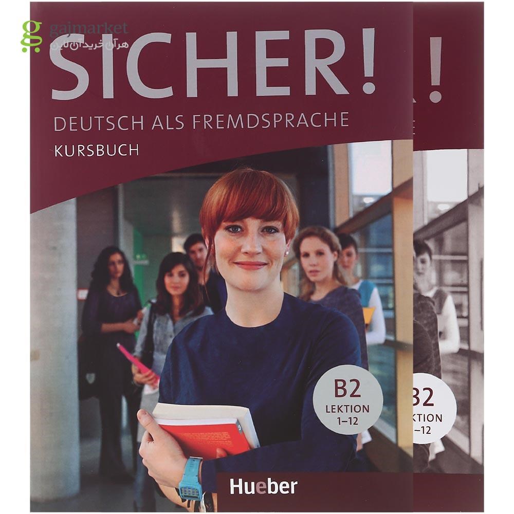 تصویر از Sicher B2 Lektion 1-12 Kursbuch + Arbeitsbuch