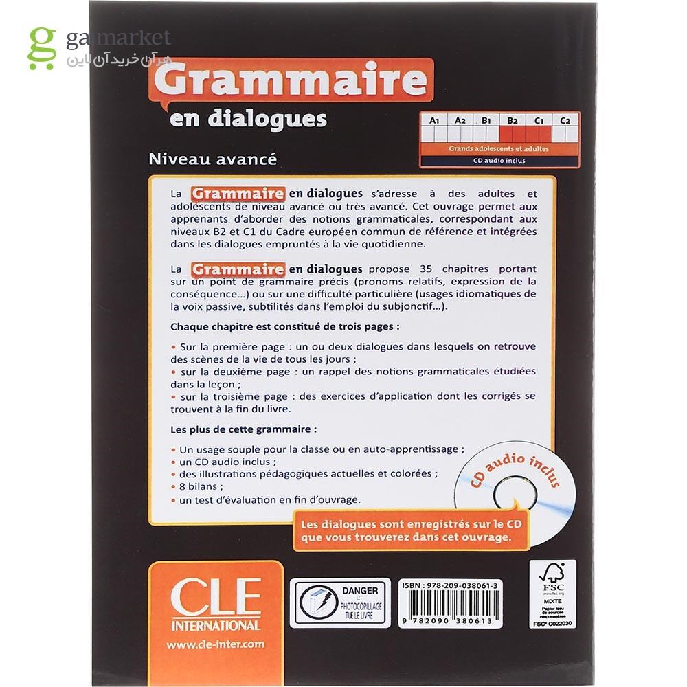 تصویر از Grammaire en dialogues B2-C1