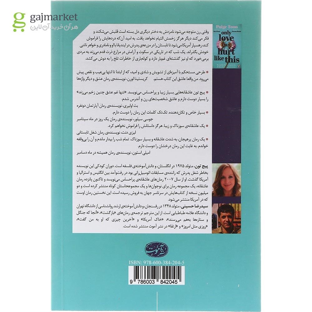 تصویر از کتاب تنها غم عشق می تواند این طور زخم بزند