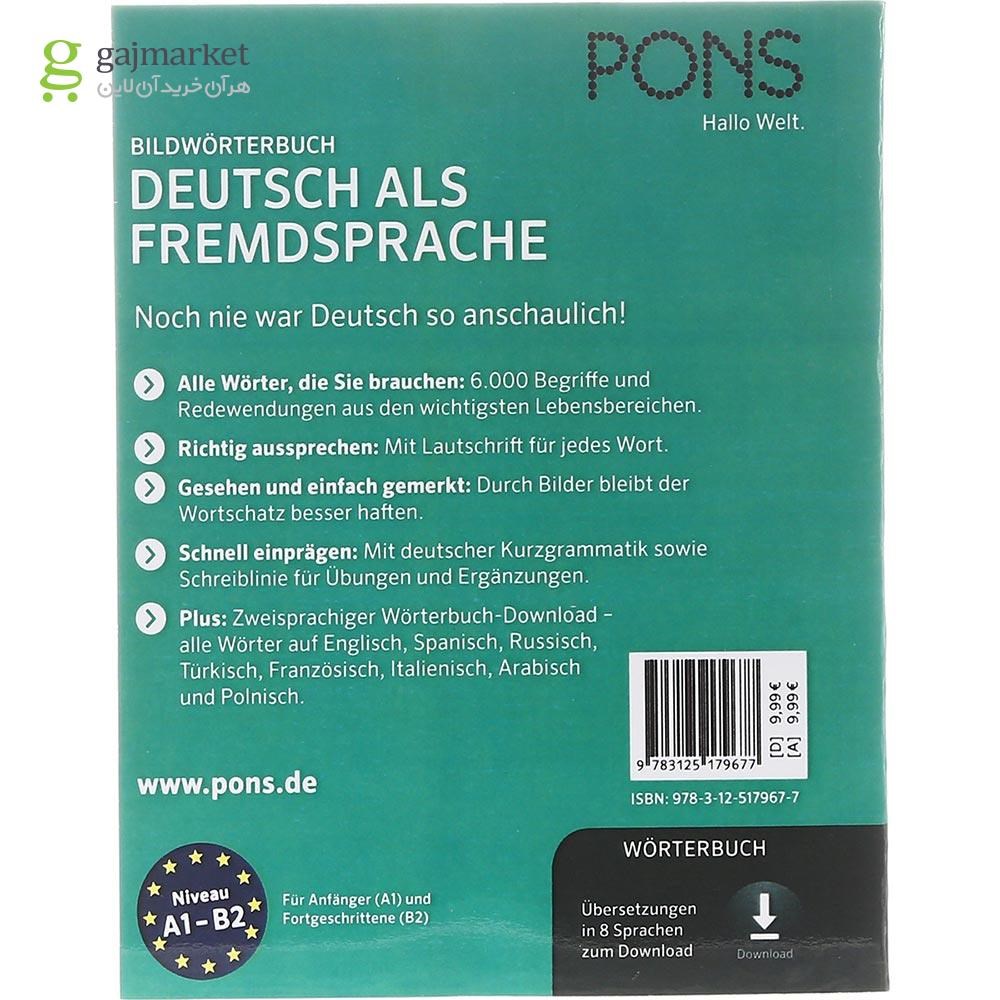 تصویر از  PONS Bildworterbuch Deutsch als Fremdsprache Für Alltag Beruf und unterwegs A1-B2