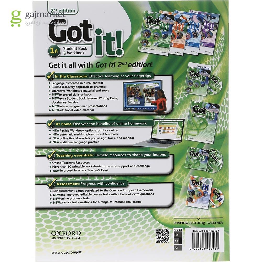 تصویر از Got It 1A Second Edition Student's Book + Workbook