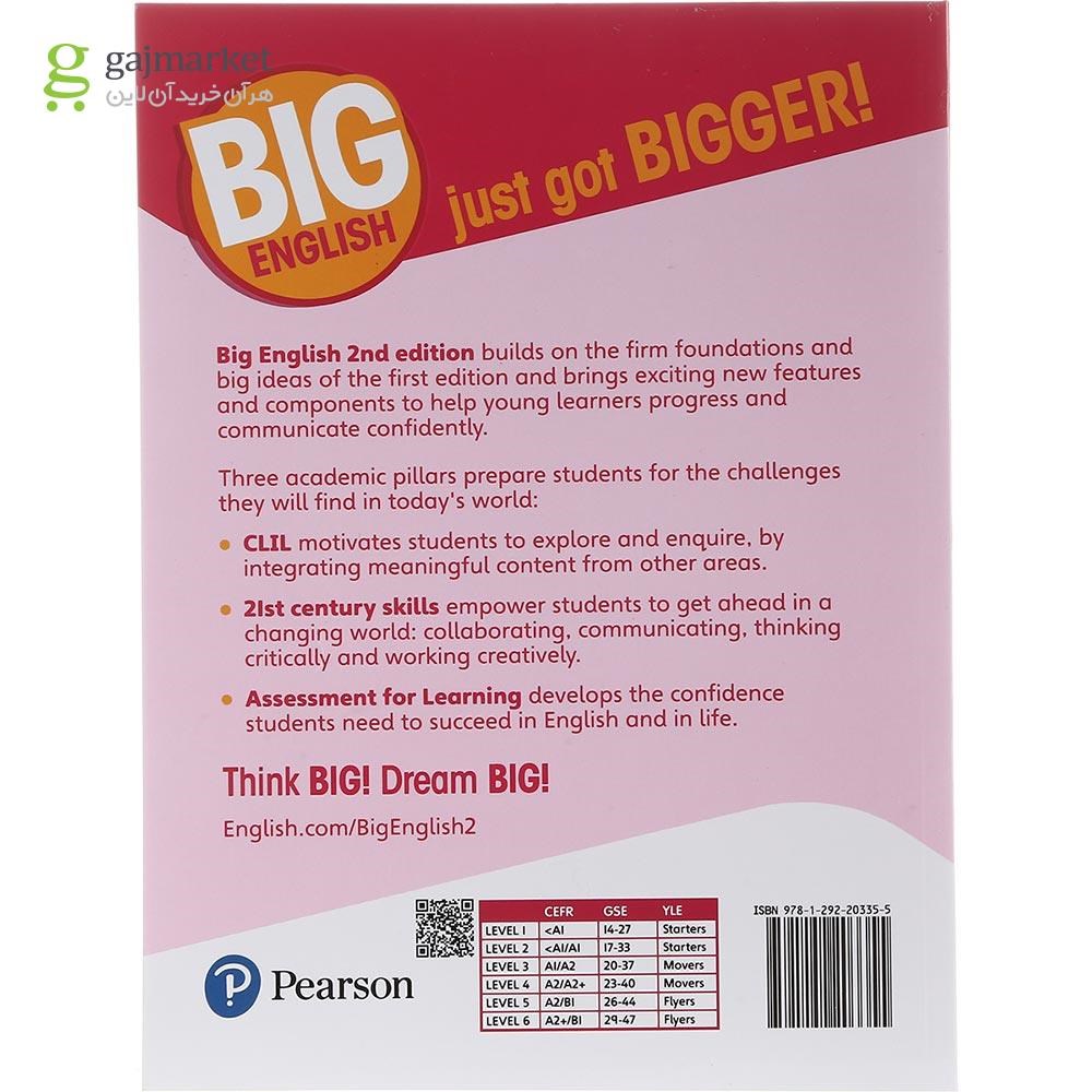تصویر از Big English 5 Second Edition Student's Book + Workbook