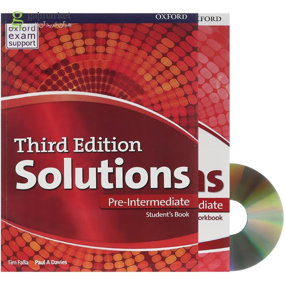 تصویر از Solutions Pre-Intermediate Third Edition Student's Book + Workbook