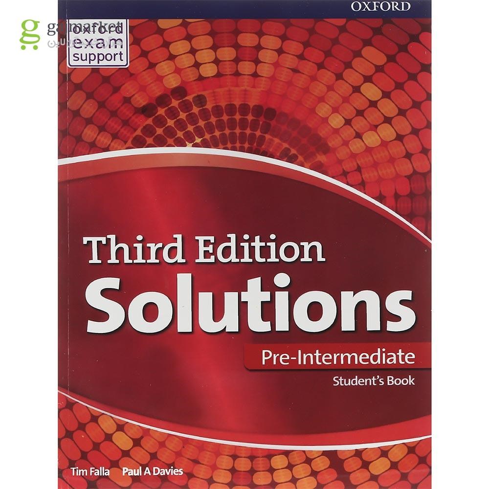تصویر از Solutions Pre-Intermediate Third Edition Student's Book + Workbook