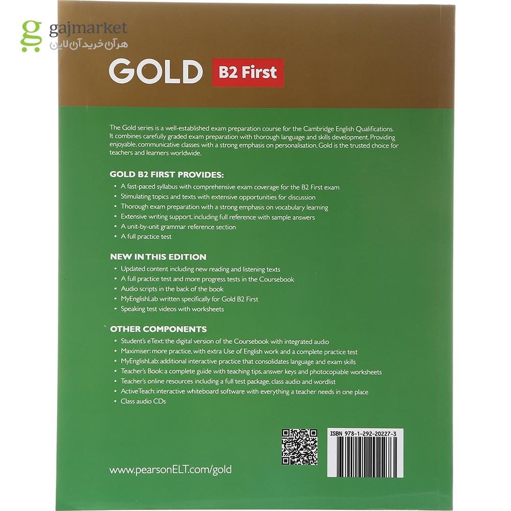تصویر از Gold B2 First New Edition Coursebook + Exam Maximiser