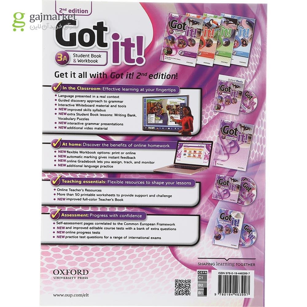 تصویر از Got It 3A Second Edition Student's Book + Workbook