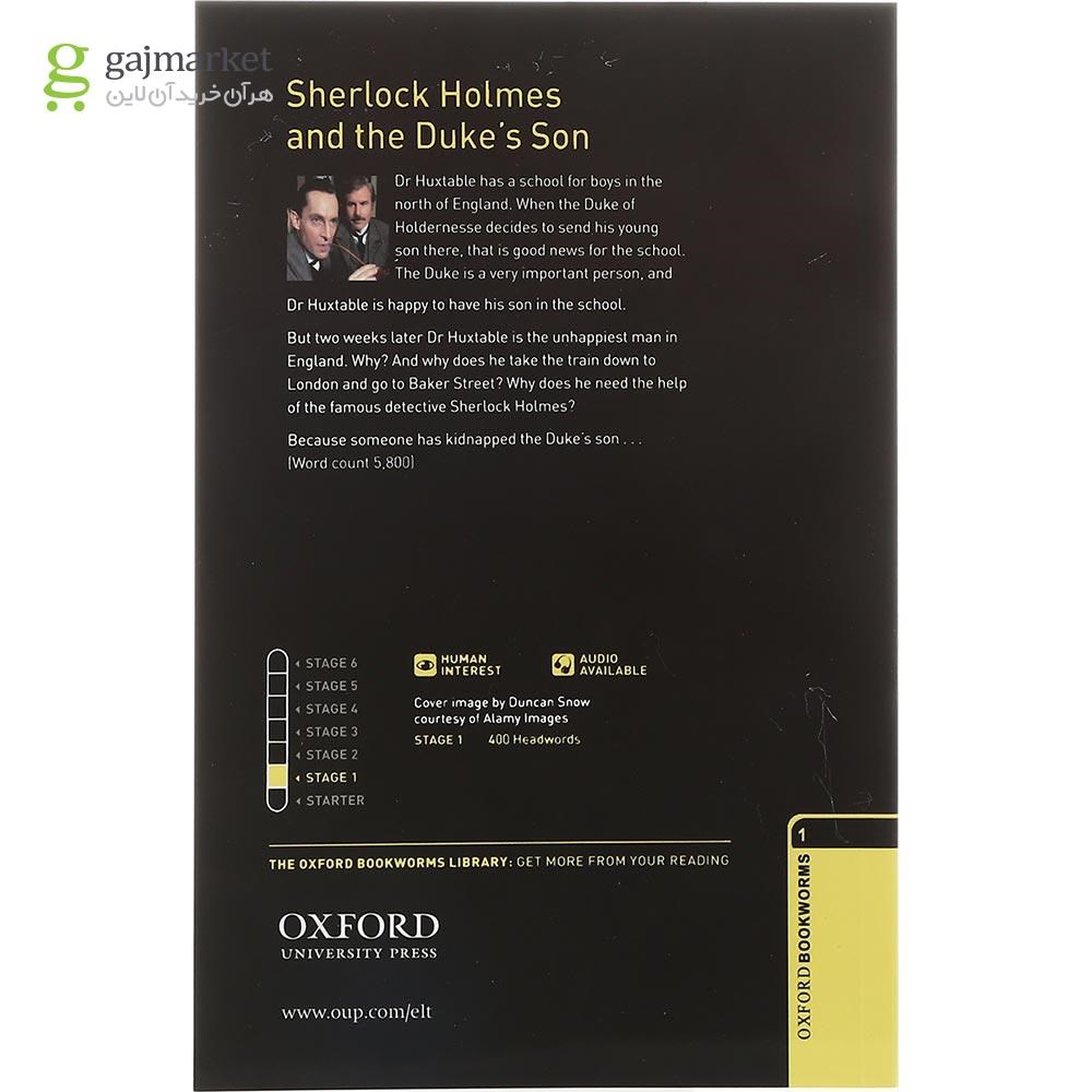 تصویر از Sherlock Holmes and the Duke's Son Oxford Bookworms Stage 1