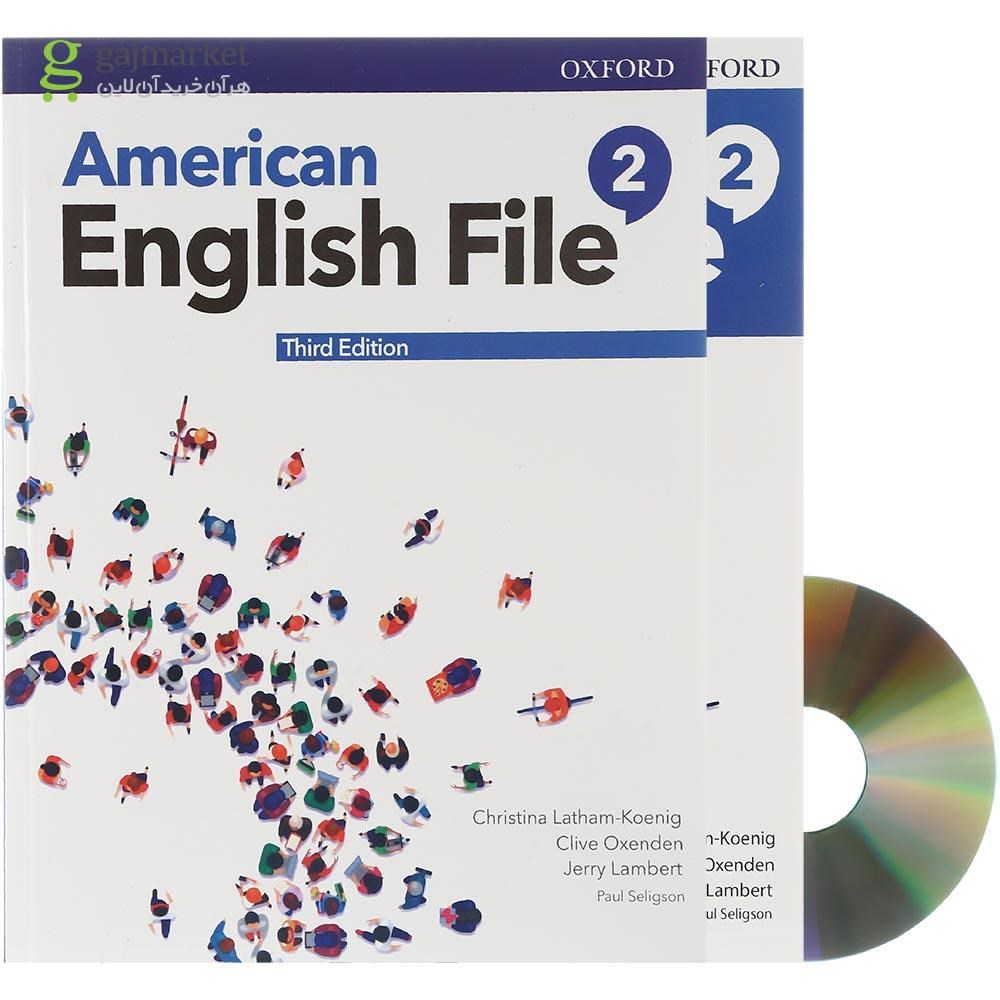 تصویر از American English File 2 Third Edition Student's Book + Workbook
