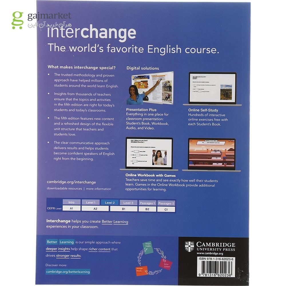 تصویر از Interchange 2 Fifth Edition Student's Book + Workbook