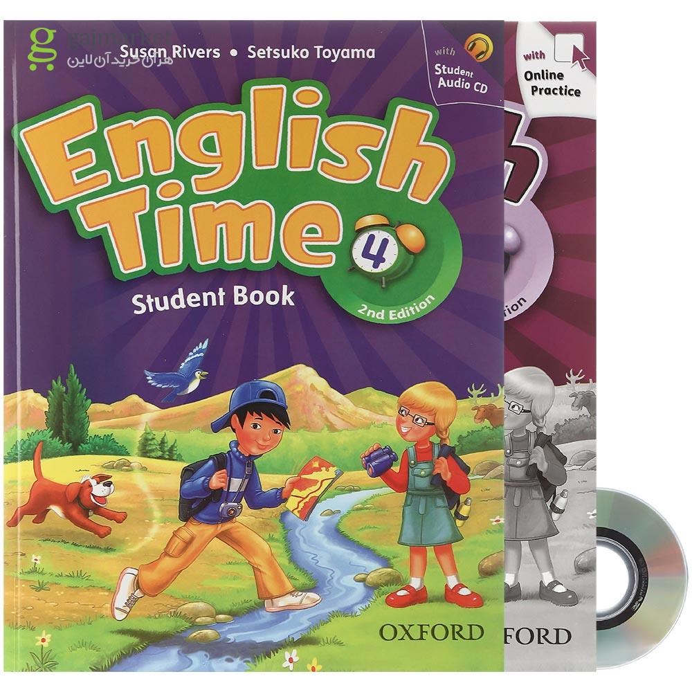 تصویر از English Time 4 Second Edition Student's Book + Workbook