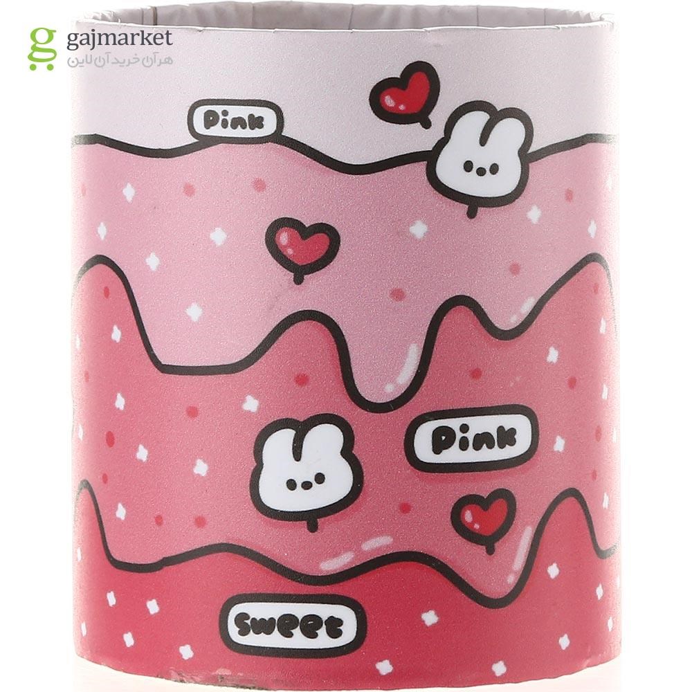 تصویر از جامدادی رومیزی 60 درجه طرح Sweet Pink