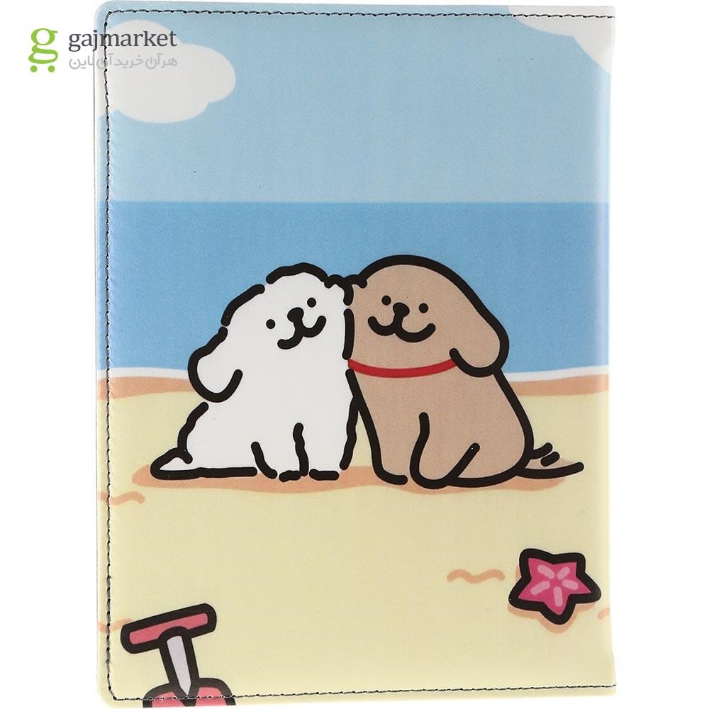 تصویر از دفتر کلاسوری 100 برگ 60 درجه طرح Cute Dog