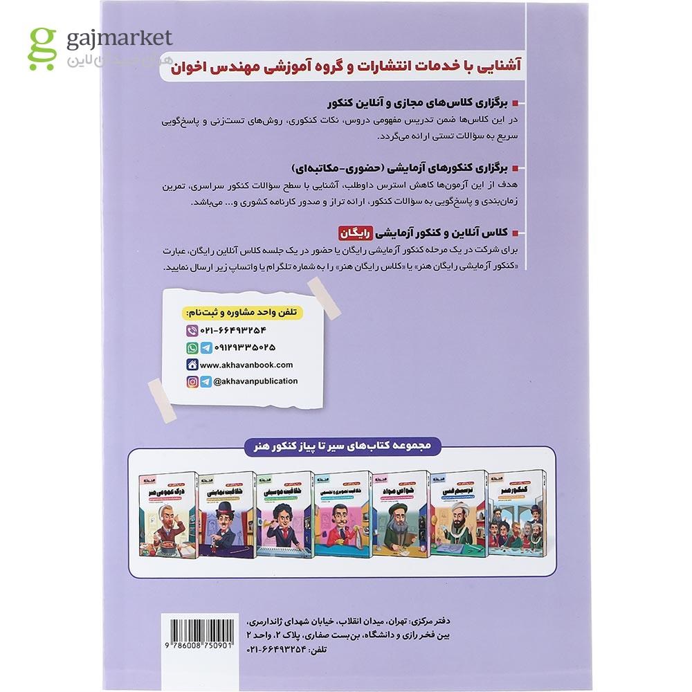تصویر از کتاب درک عمومی ریاضی و فیزیک جامع کنکور هنر سری سیر تا پیاز انتشارات اخوان ورنوس سال چاپ 1403
