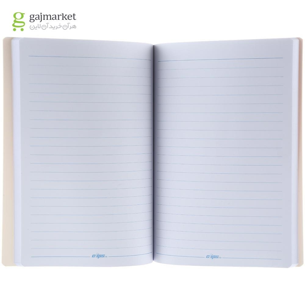 تصویر از دفتر 100 برگ کلیپس طرح دختر عروسکی